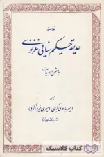 خلاصه حدیقه حکیم سنایی غزنوی